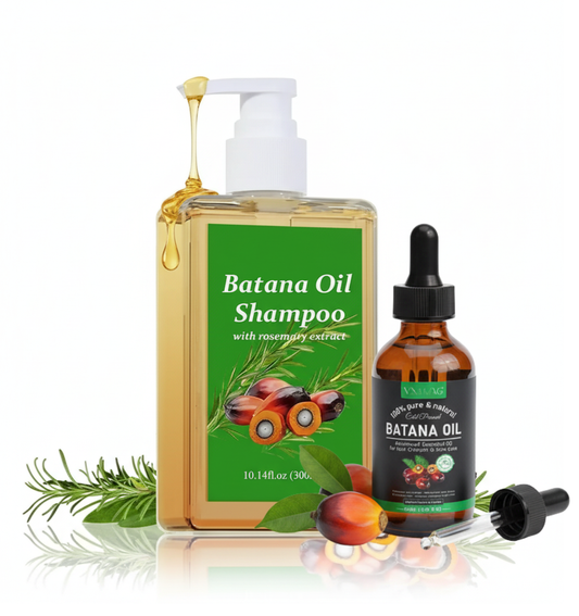 Shampoo Batana + Aceite fortalecedor de cabello